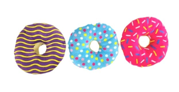 Donut 3 Farben sortiert ca 10cm