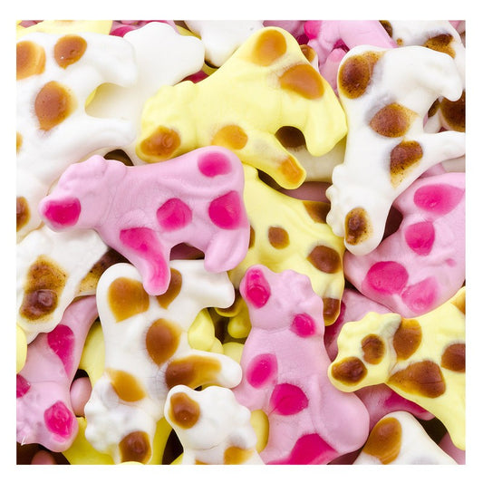 Trolli Milchkuh, Schaumzucker,Fruchtgummi, 1 kg Beutel