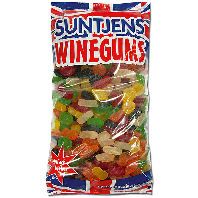 Suntjens Winegums, Fruchtgummi, 3kg Beutel