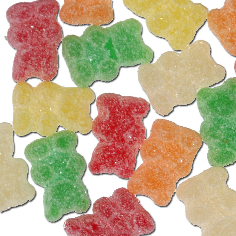 Saure Bärchen, Fruchtgummi sauer, 2 kg Beutel
