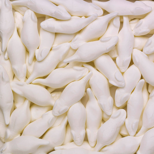 Haribo Weiße Mäuse Kilo-Ware 3kg, Schaumzucker