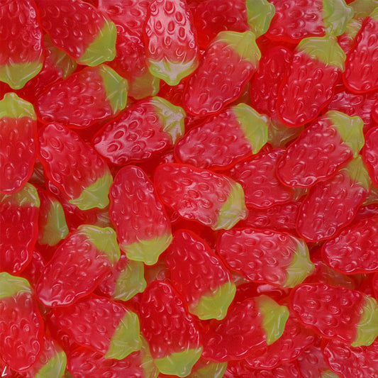 Haribo Riesen-Erdbeeren Kilo-Ware 3kg, Fruchtgummi