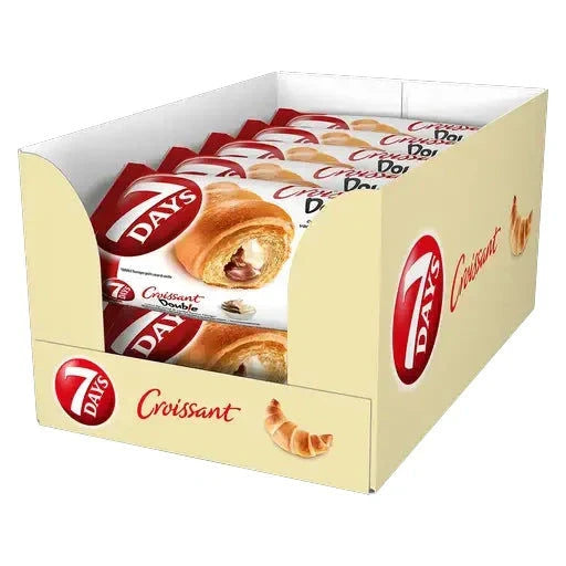7 Days 7 Days Croissant Double Croissant Kakao-Vanille 10 Stück im Karton candytoys.ch Switzerland