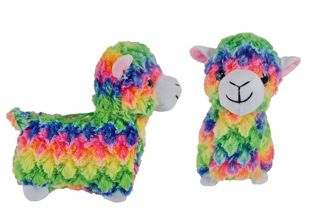 Alpaka Lama Regenbogen ca 20cm