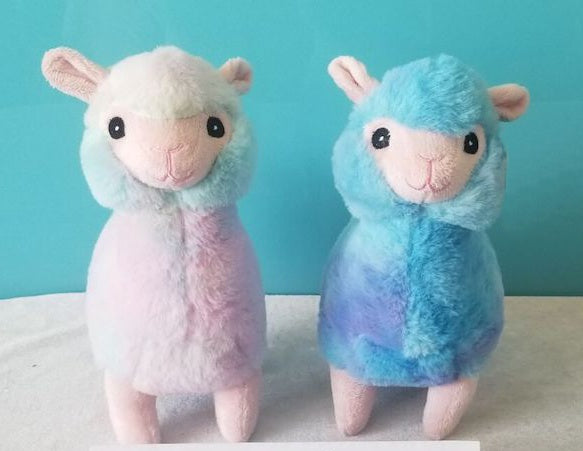 Alpaka Lama 2 Farben sortiert ca 24cm