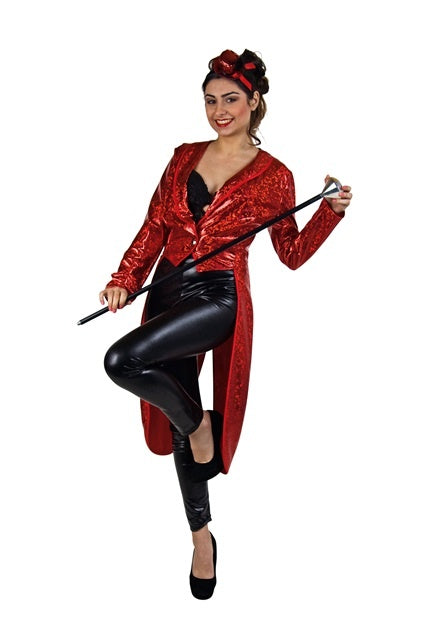 Glamour-Frack, rot Größe: 36/38