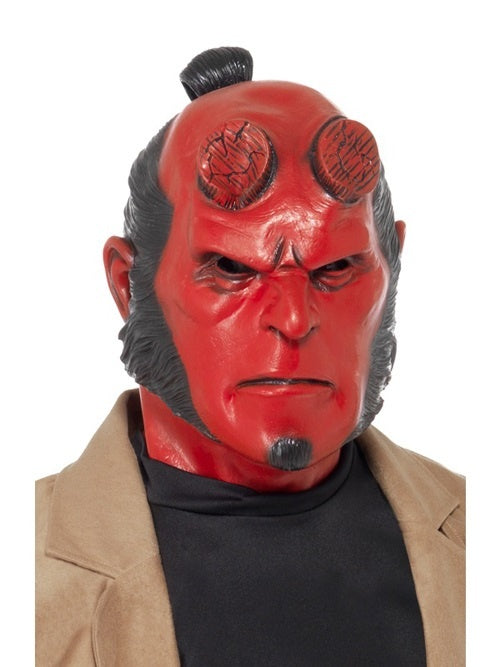 Maske Hellboy Vollmaske Latex