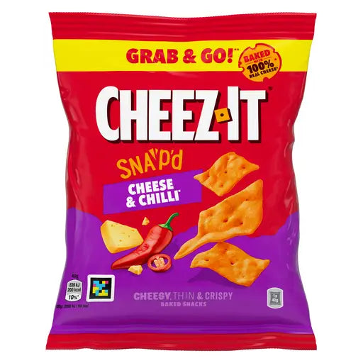 Cheez-it Cheese & Chilli - 20x40g im Karton