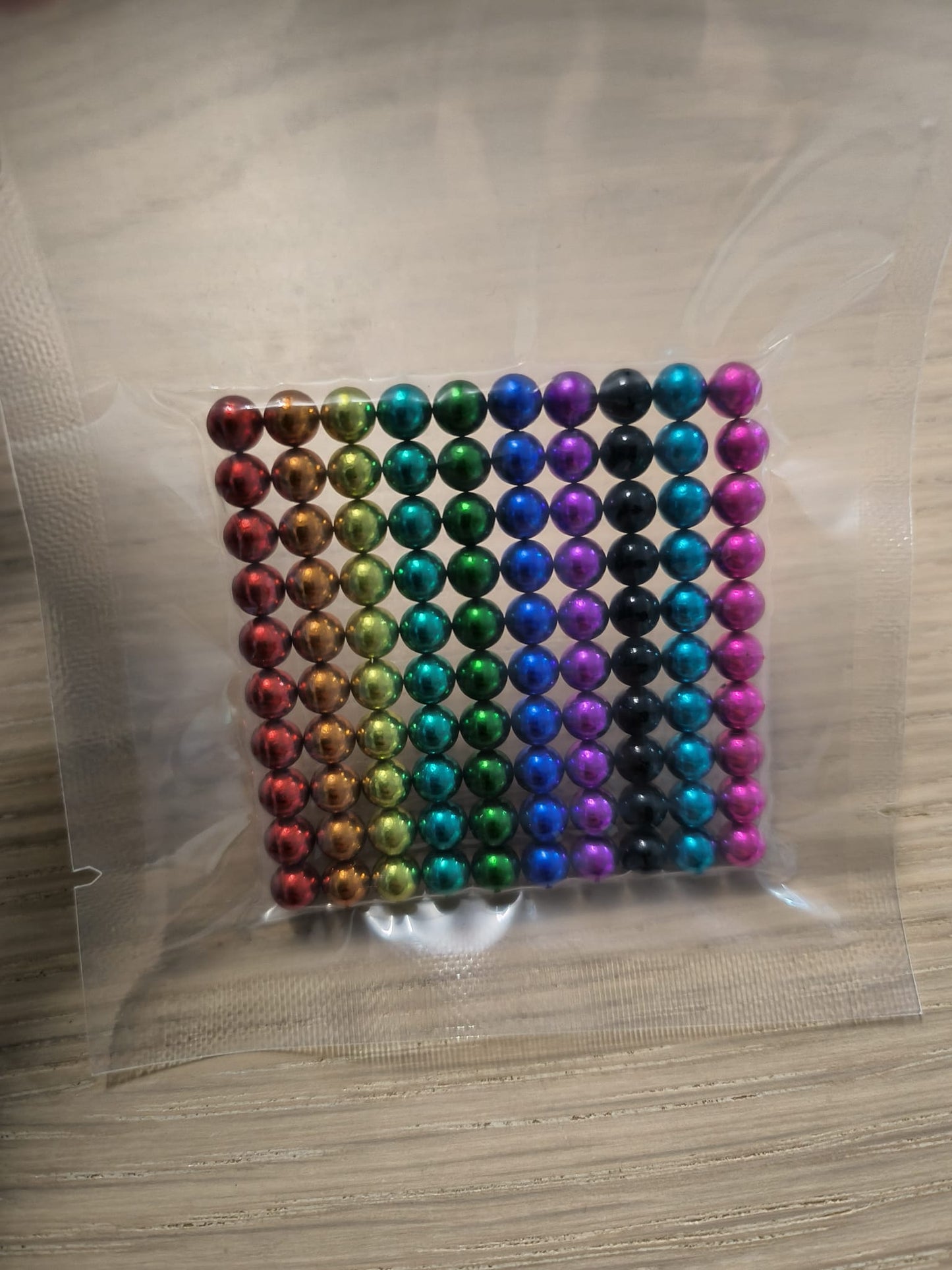 100 Mini Magnetkugeln Farbig