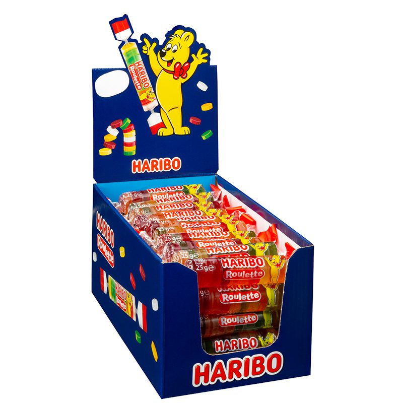 Haribo Roulette 50x25g im Karton
