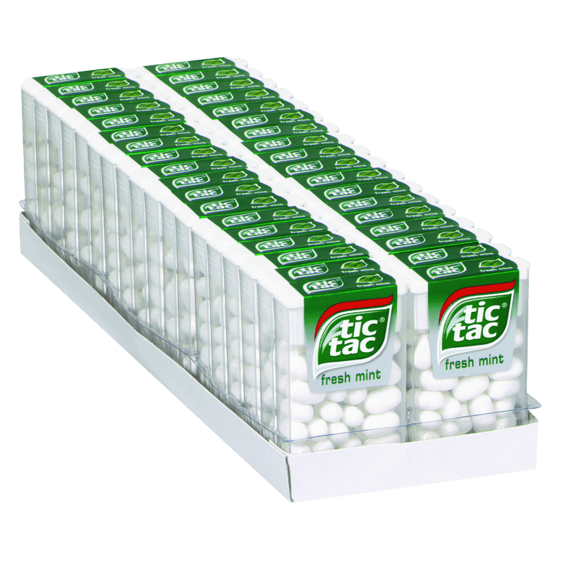 Tic Tac fresh mint 36x18g im Karton