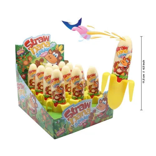 Alex Sweets GmbH Sweet Flash Strawnana Spray – Erdbeere & Banane | 12 × 25 ml