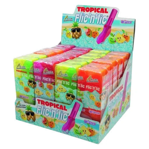 au'some au'some flic 'n' Lic tropical 24 Stück im Karton candytoys.ch Switzerland