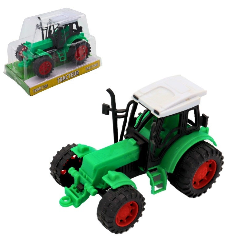 Traktor mit Friktion ca 12 cm