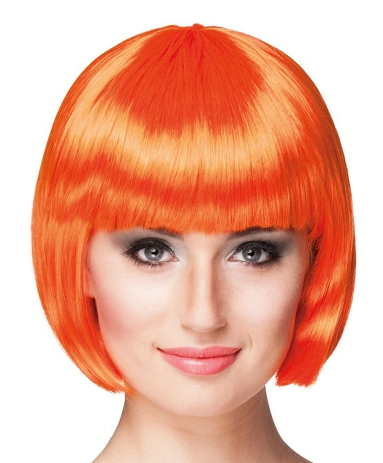 Perücke Cabaret orange