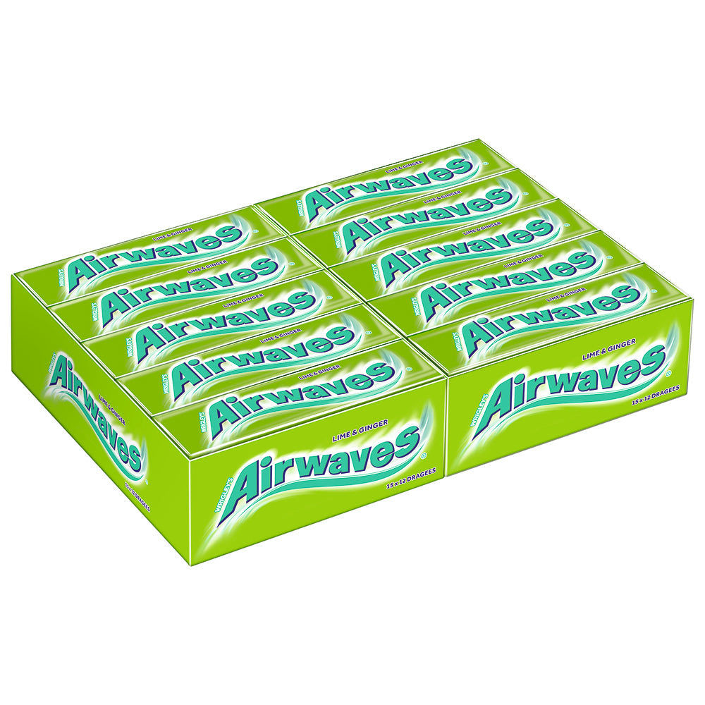 candytoys.ch Airwaves Lime + Ginger 30×12 Dragees candytoys.ch Switzerland
