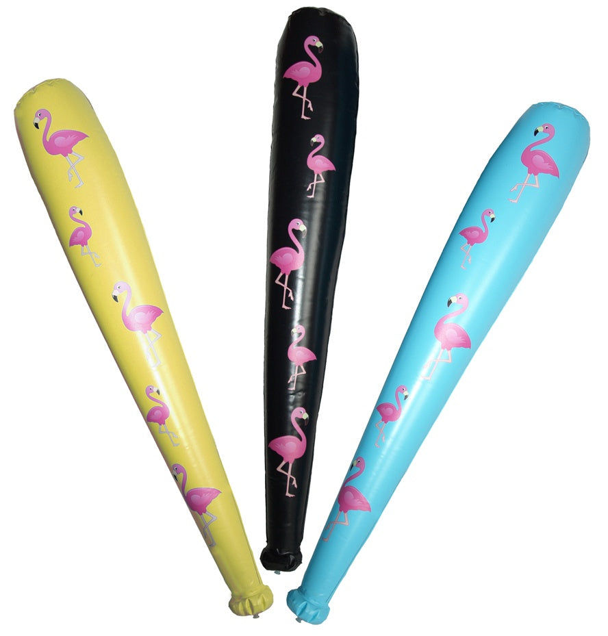 candytoys.ch Aufblaskeule Flamingo 3 Farben sortiert ca 90 cm candytoys.ch Switzerland