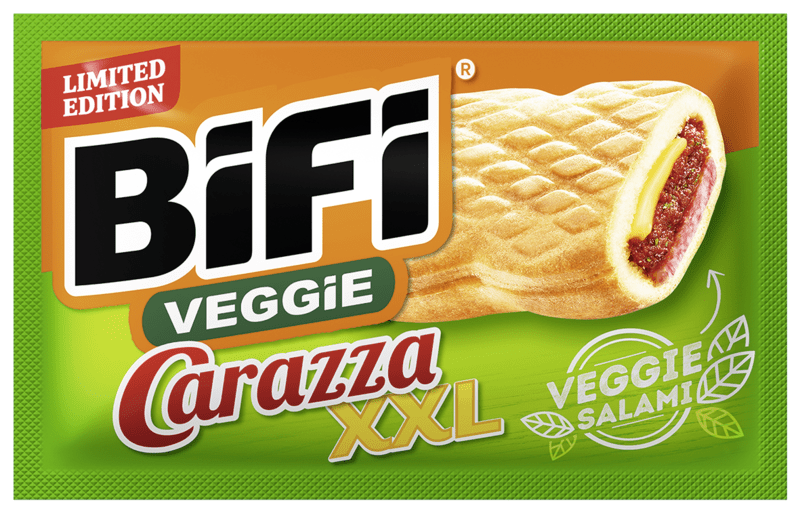 candytoys.ch Bifi Veggie Carazza XXL 16x70g im Karton