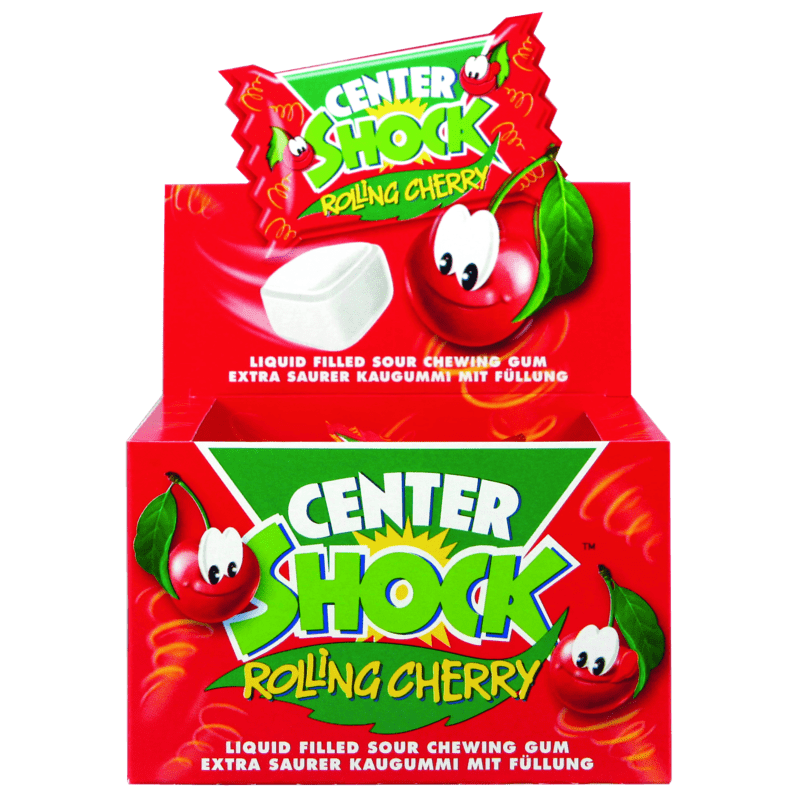 candytoys.ch Center Shock Kirsche 100 Stück im Karton