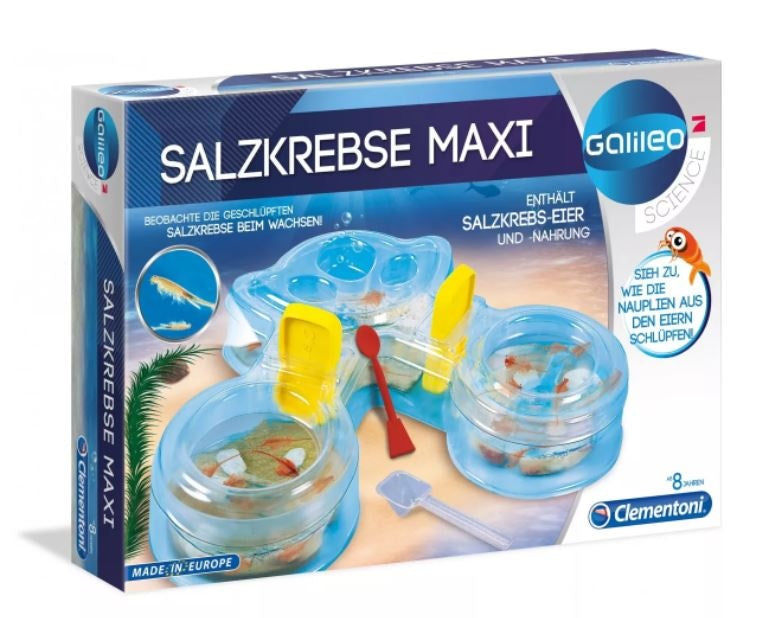 candytoys.ch Clementoni Galileo Science Experimentierkasten Salzkrebse candytoys.ch Switzerland