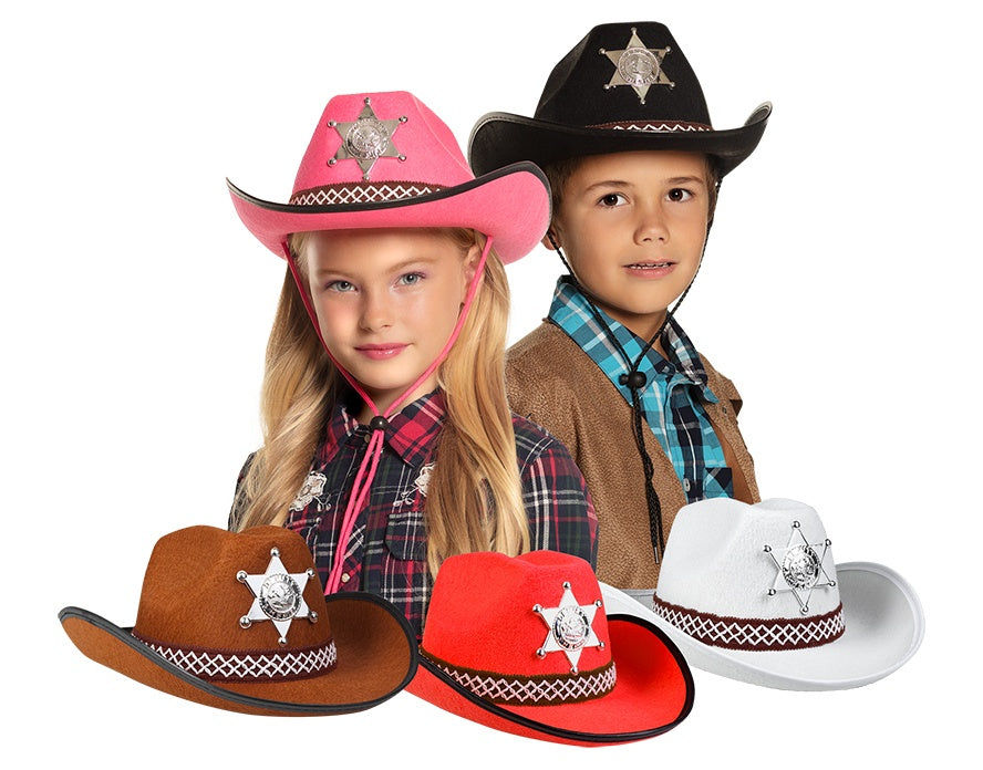 candytoys.ch Cowboyhut Sheriff für Kinder 5 farbig sortiert candytoys.ch Switzerland