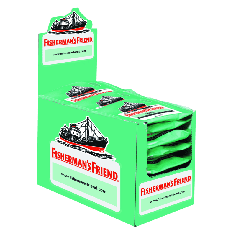 candytoys.ch Fisherman’s Friend Mint mit Zucker 24 Beutel im Karton candytoys.ch Switzerland