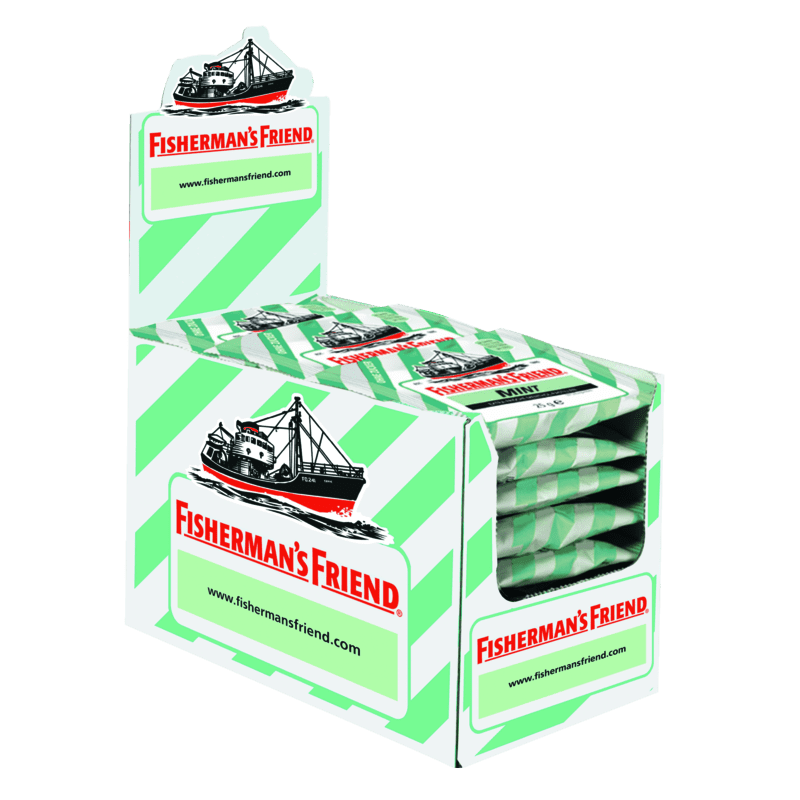 candytoys.ch Fisherman’s Friend Mint ohne Zucker 24 Beutel im Karton candytoys.ch Switzerland