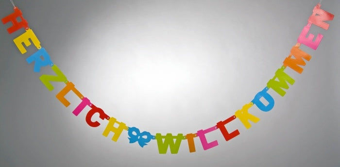 candytoys.ch Girlande HERZLICH WILLKOMMEN candytoys.ch Switzerland