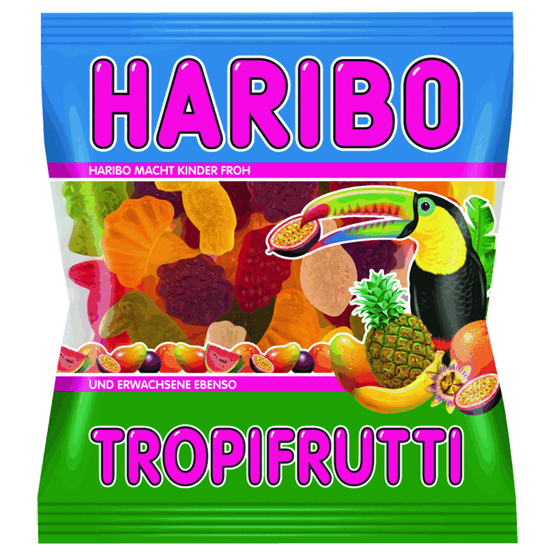 candytoys.ch Haribo Tropifrutti 30x100g im Karton candytoys.ch Switzerland