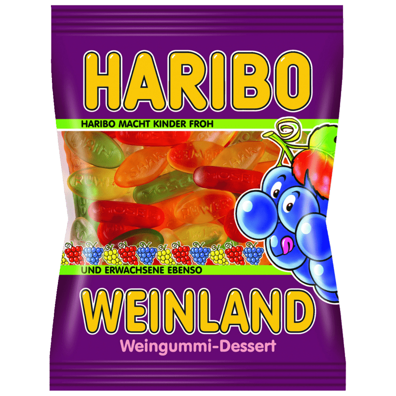 candytoys.ch Haribo Weinland 30x100g im Karton candytoys.ch Switzerland