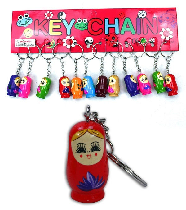 candytoys.ch Holzpüppchen an Schlüsselanhänger - ca 3,5cm candytoys.ch Switzerland