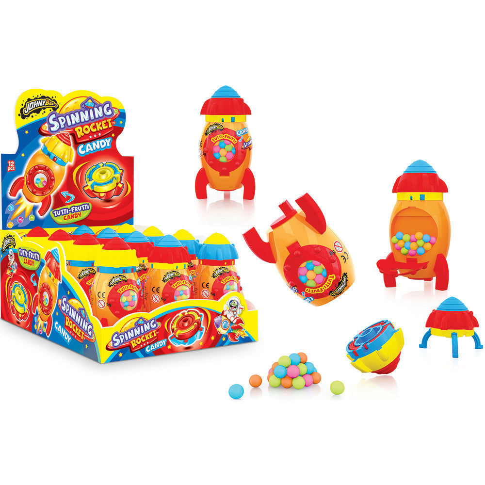 candytoys.ch Johny Bee Spinning Rocket 12 Stück im Karton candytoys.ch Switzerland