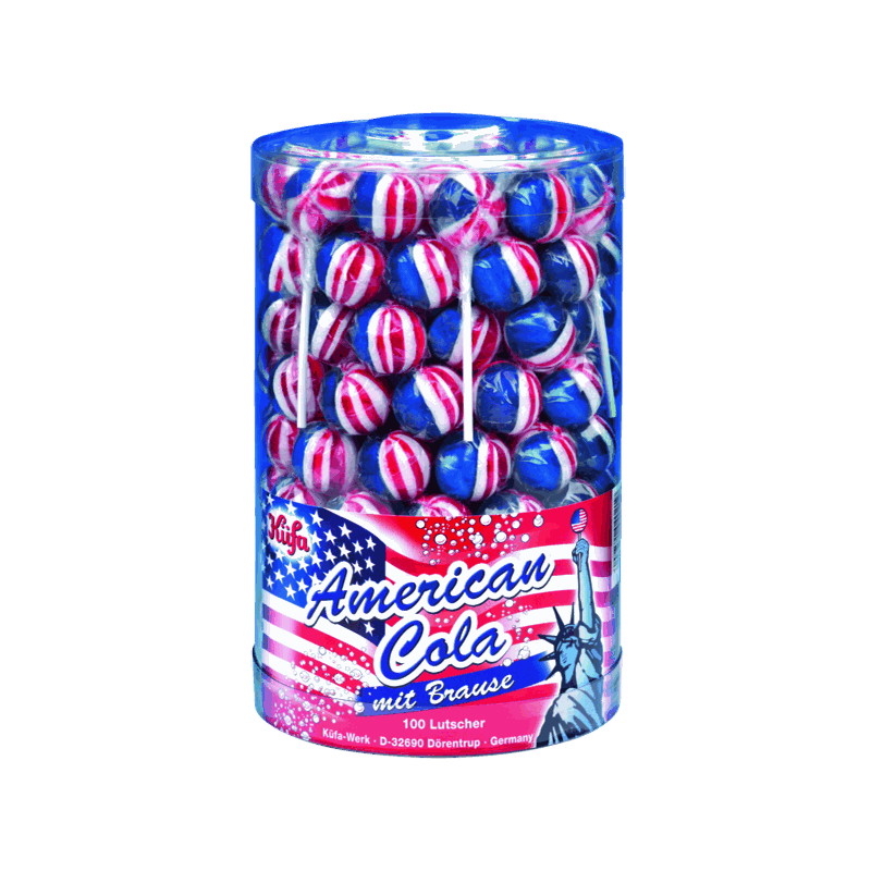 candytoys.ch Küfa American Cola 100 Stück in der Dose candytoys.ch Switzerland