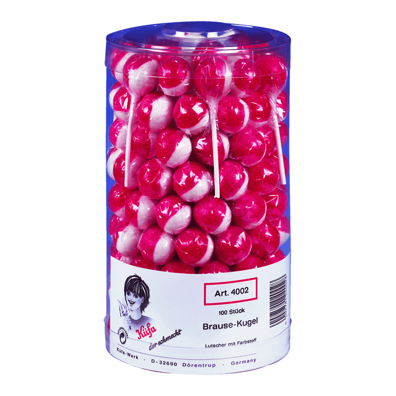 candytoys.ch Küfa Brause Kugel 100 Stück in der Dose candytoys.ch Switzerland