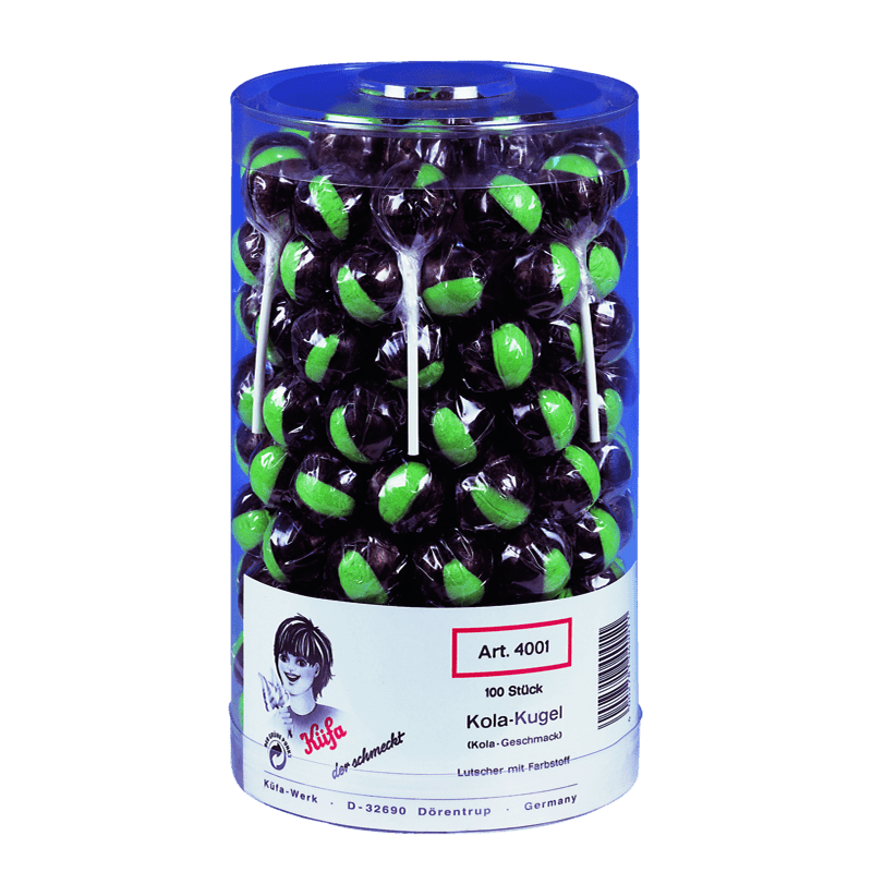 candytoys.ch Küfa Kola Kugel 100 Stück in der Dose candytoys.ch Switzerland