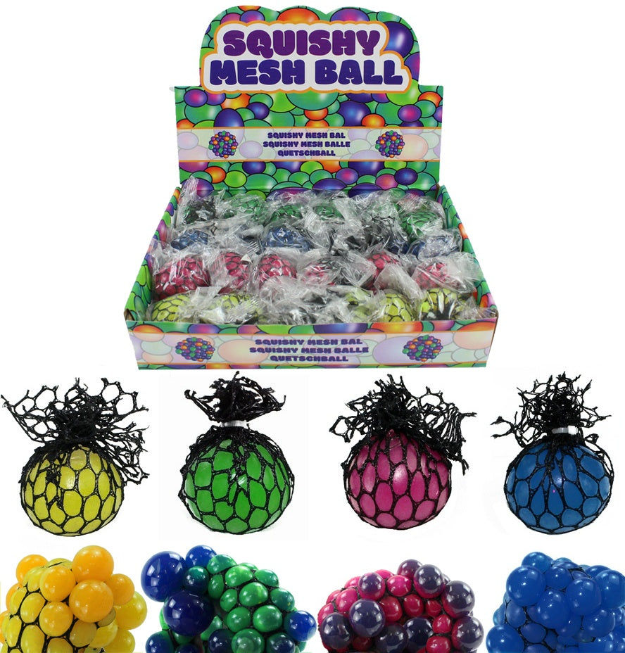 candytoys.ch Knautschball Quetschball 4-fach sortiert ca 5cm candytoys.ch Switzerland
