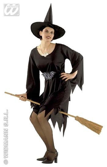 candytoys.ch Kostüm - Hexe Crudelia (Kleid, Gürtel, Hut) Größe 165cm candytoys.ch Switzerland