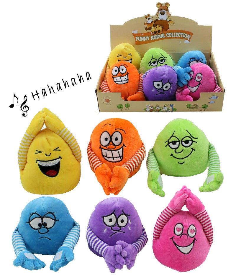 candytoys.ch Lachsack mit Armen und Beinen und Soundchip - ca 14cm 6-fach sortiert candytoys.ch Switzerland
