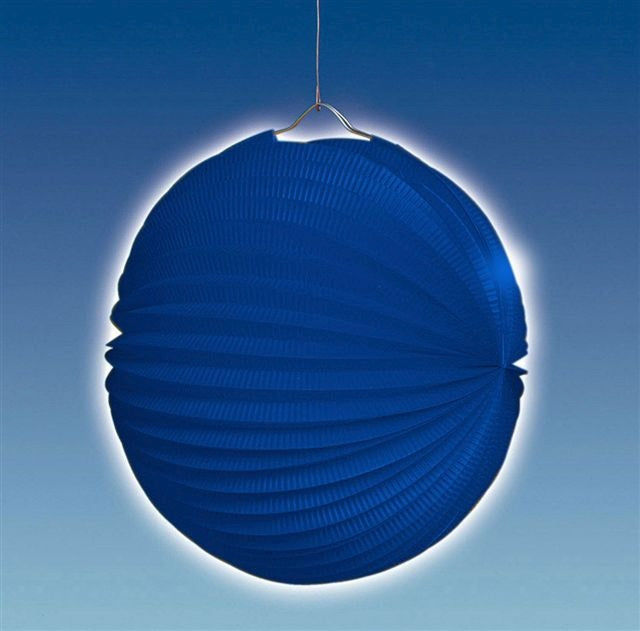 candytoys.ch Lampion, ca. 25 cm Ø, blau candytoys.ch Switzerland