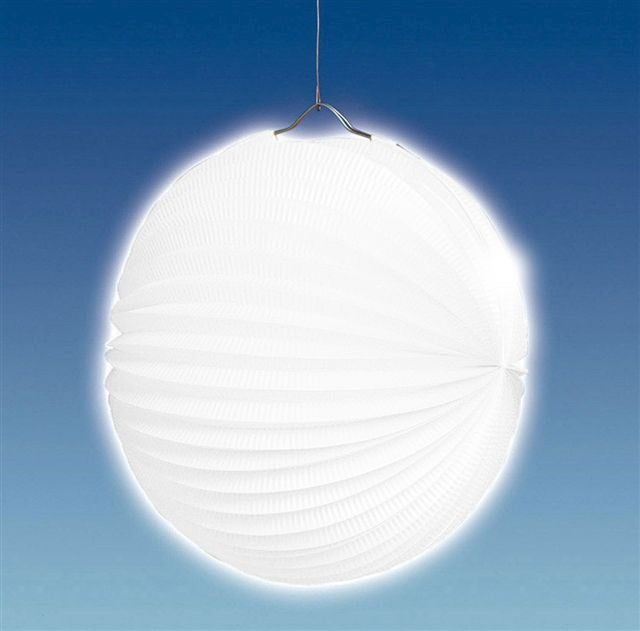candytoys.ch Lampion, ca. 25 cm Ø, weiß candytoys.ch Switzerland