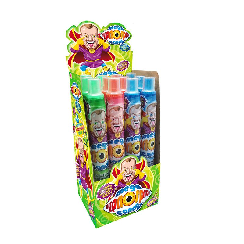 candytoys.ch Mega Hypno Spray XXL Candy Spray 12 Stück im Karton candytoys.ch Switzerland