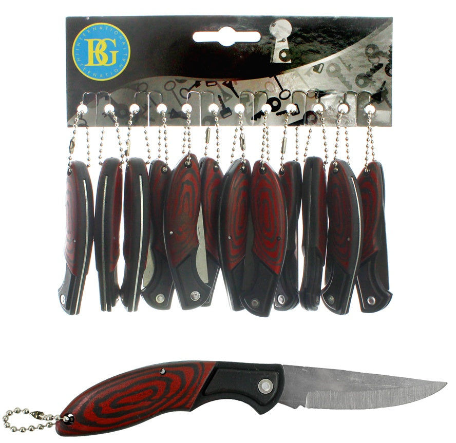 candytoys.ch Messer mit Griff in Holzoptik an Kette ca 8cm candytoys.ch Switzerland