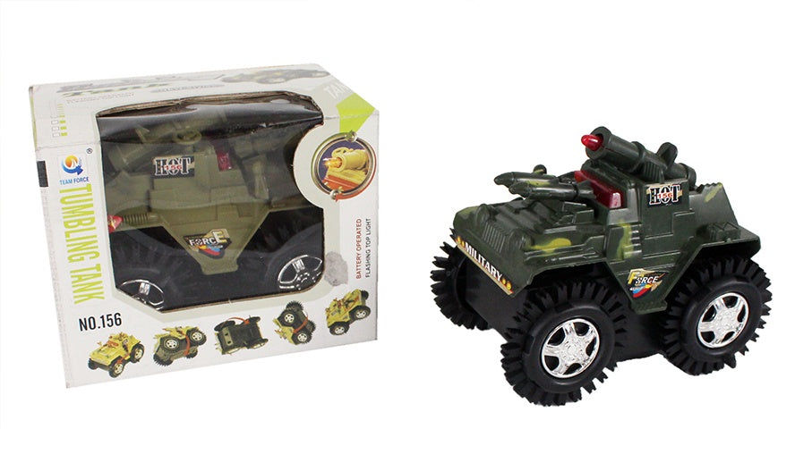 candytoys.ch Panzer mit Überschlag 2-farbig sortiert ca 11cm candytoys.ch Switzerland