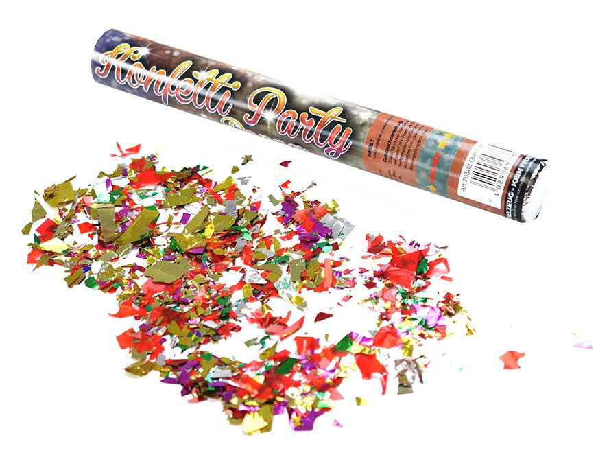 candytoys.ch Party Popper Konfettishooter mit buntem Design ca 40 cm candytoys.ch Switzerland