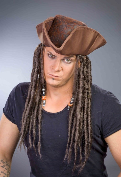 candytoys.ch Piratenhut mit Dreadlocks Größe: ca. 59 candytoys.ch Switzerland