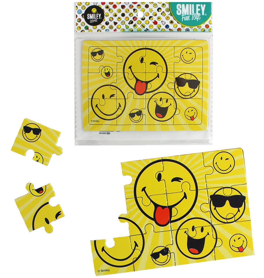 candytoys.ch Smileyworld Puzzle 12 Teile ca 12x8,5cm candytoys.ch Switzerland