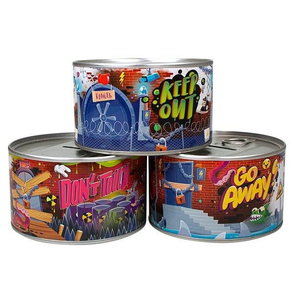candytoys.ch Spardose STREETSTYLER 3 fach sortiert - ca 10,5x6cm candytoys.ch Switzerland