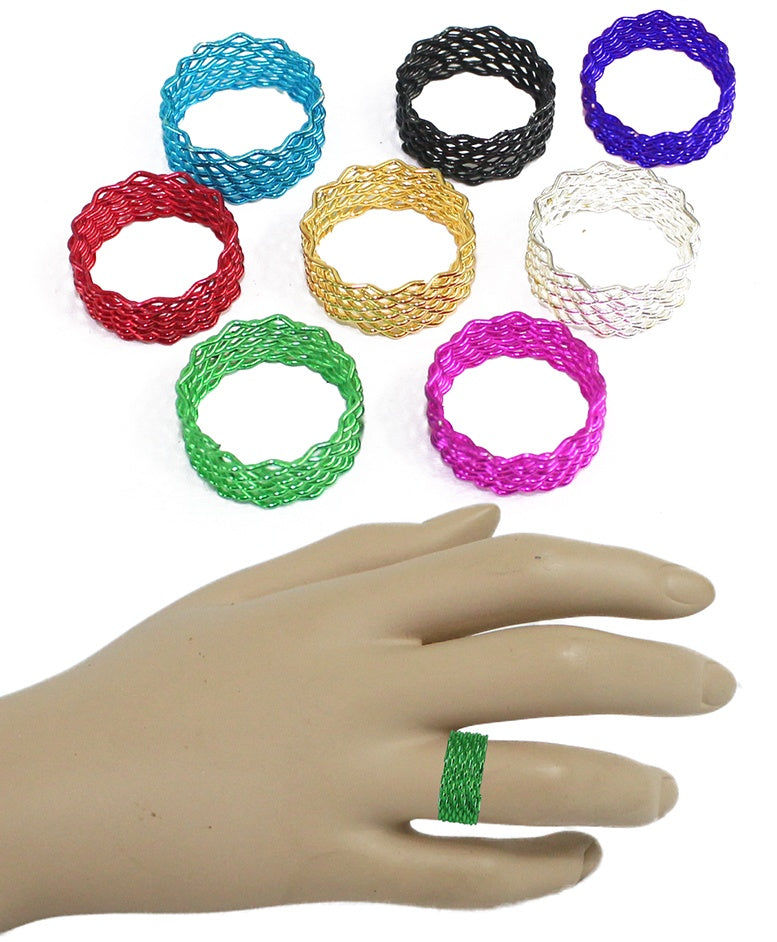candytoys.ch Spiralring 8 farbig sortiert - unterschiedliche Größen candytoys.ch Switzerland