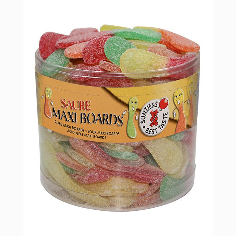 candytoys.ch Suntjens Saure Maxi Boards 100 Stück in der Dose candytoys.ch Switzerland