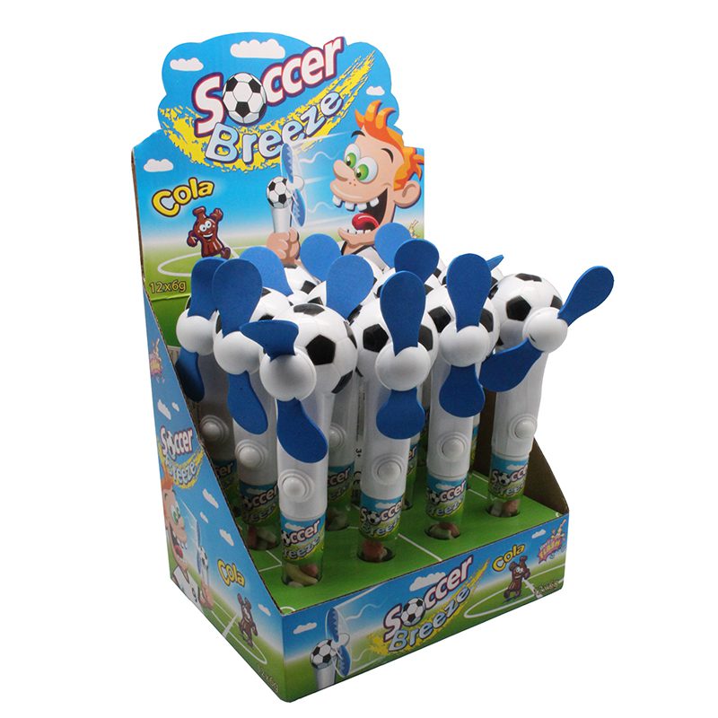 candytoys.ch Sweet Flash Soccer Breeze 12 Stück im Karton candytoys.ch Switzerland